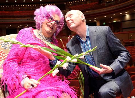 dame edna  barry humphries  funny  life  wonderful pictures birmingham