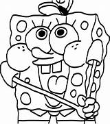 Spongebob Squarepants Clipartmag Coloringhome sketch template