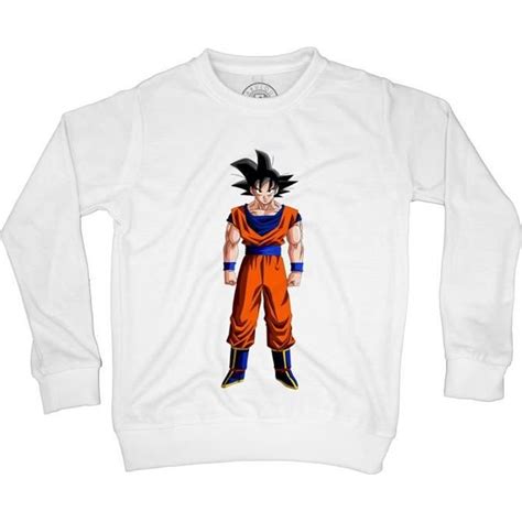 Sweat Shirt Enfant Dragon Ball Z Anime Manga Japan Son Goku Sangoku