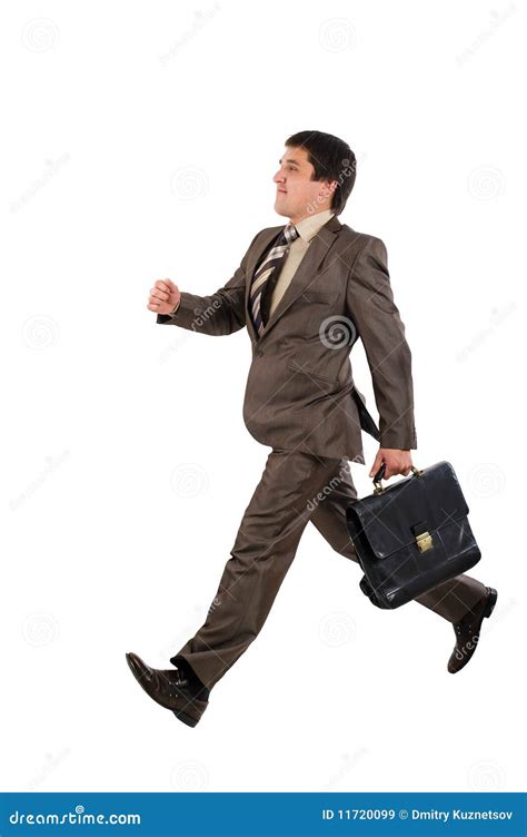 businessman running stock image image  office action