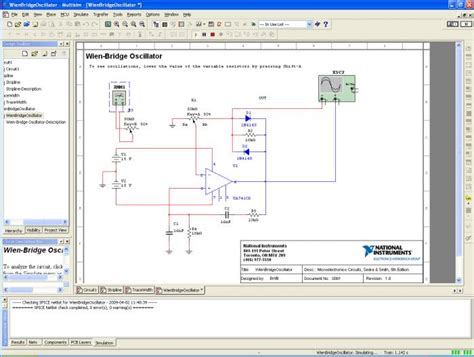 electronic circuit design simulation software electronics lab