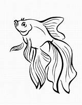 Fish Coloring Pages Tropical Clipartmag Kids sketch template