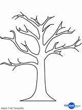 Coloring Pages Branches Trees Tree Branch Getcolorings Printable Color sketch template