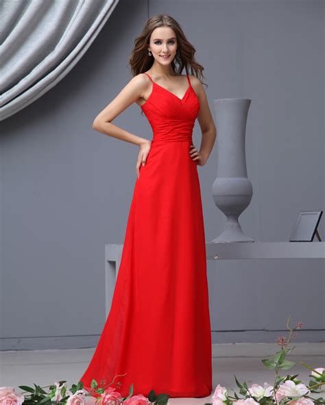 red bridesmaid dresses dressed  girl