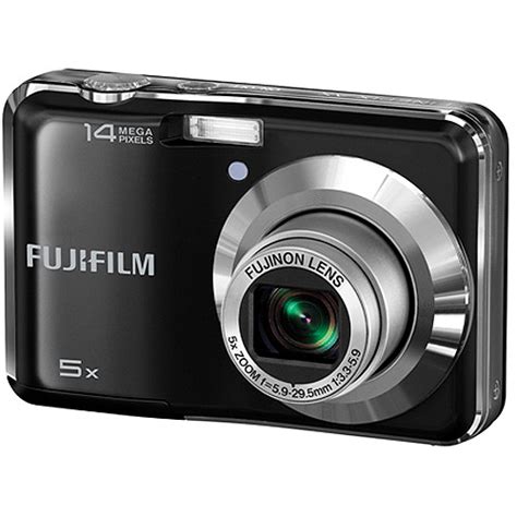 fujifilm finepix ax digital camera black  bh photo