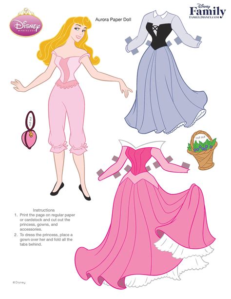 Free Printable Princess Paper Dolls And Clothes Paper