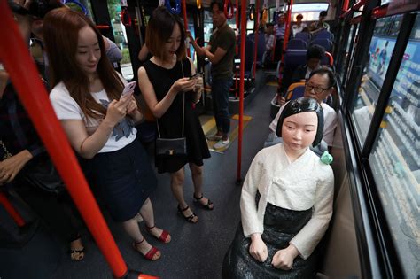 chilling statues in south korea commemorate comfort women