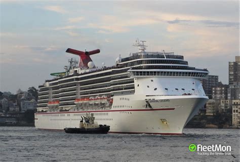 vessel carnival legend cruise liner imo  mmsi