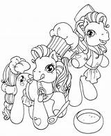 Coloring Pony Little Pages Old Print Sheets Getcolorings Getdrawings Från Sparad sketch template