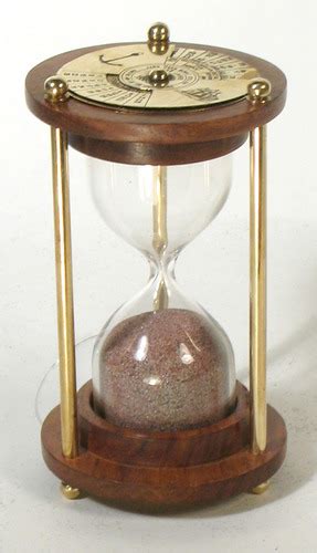 sand timer hour glass in brass exporter from chennai