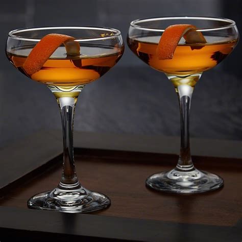 Shop Casablanca Cocktail Coupe Glasses Set Of 2 Overstock 19215290