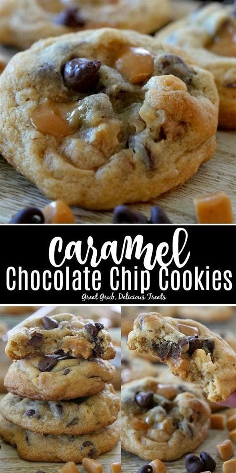 caramel chocolate chip cookies recipe notes