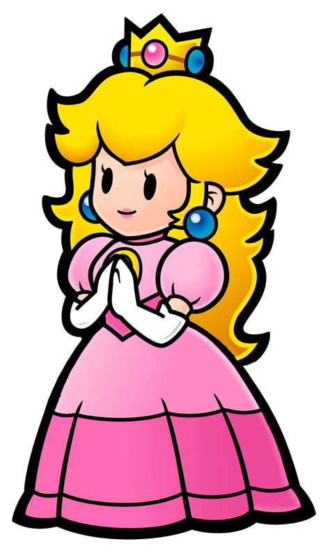 Super Paper Mario Classic Princess Peach By Sindel545