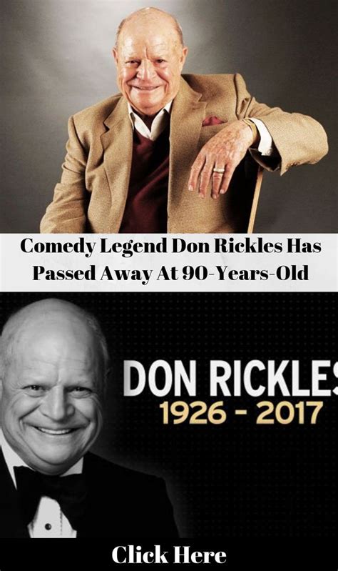 Comedy Legend Don Rickles Has Passed Away At 90 Years Old Funny