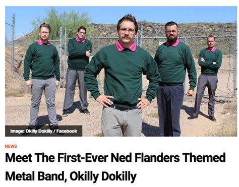 Ned Flanders Themed Band The Simpsons Know Your Meme
