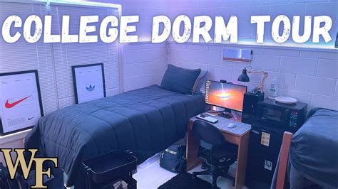A Tour Of The Best College Dorm Room Wake Forest University Youtube