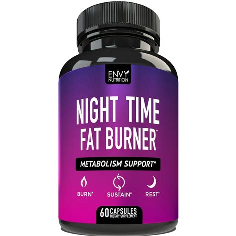 night time fat burner metabolism support appetite suppressant