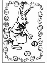 Easter Fun Kids Coloring Pasen Pages sketch template