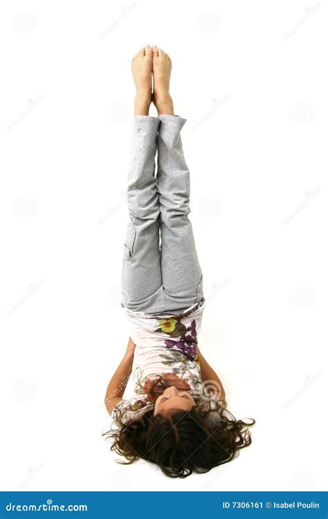 girl  exercise stock image image  sport yoga