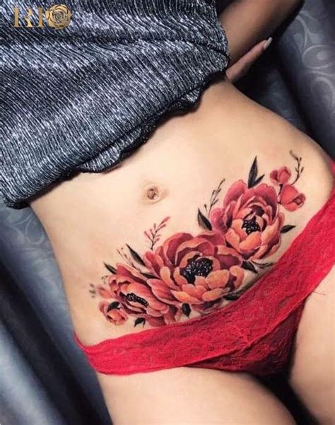 Lower Stomach Tattoos For Women Lower Belly Tattoos Tummy Tattoo Hip