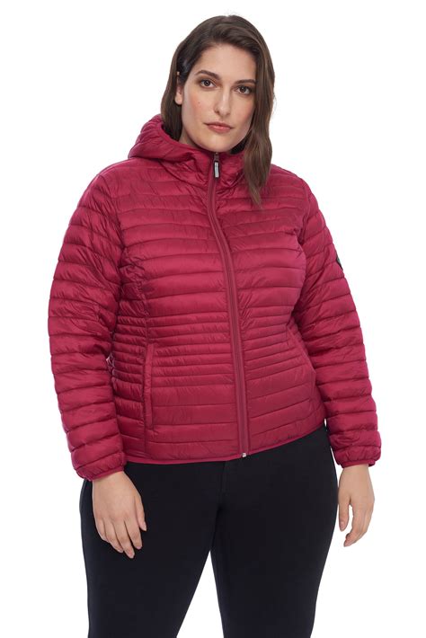 alpine north women s plus size vegan down lightweight packable puffer