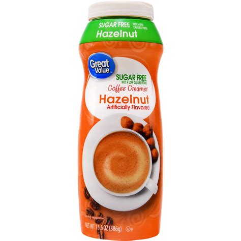 great  sugar  hazelnut coffee creamer  oz walmartcom