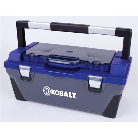 Kobalt 22 In Blue Plastic Tool Box In The Portable Tool Boxes