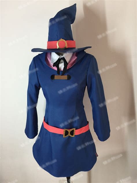 anime little witch academia kagari atsuko yansson lotte cosplay costume