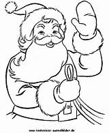 Weihnachtsmann Ausmalen Ausdrucken Malvorlagen sketch template