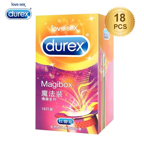 Original Durex Magibox Condoms Kondom Natural Latex Sensitive Ultra
