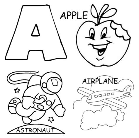 coloring page  letter  coloring home