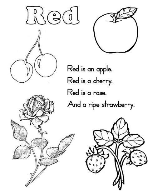 coloring images  toddlers red coloring pages