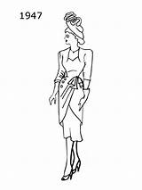 Coloring Pages Historical Fashion Printable Bright Colors Favorite Choose Color Girl sketch template