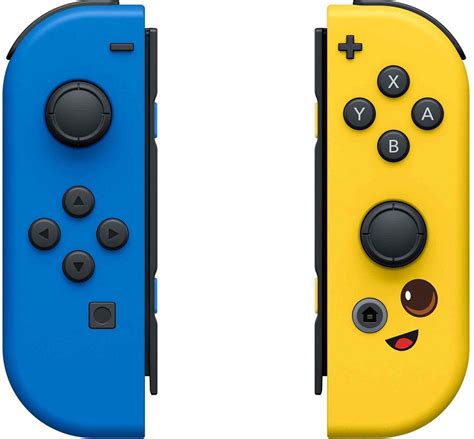 nintendo switch joy  controller paar blauw en geel limited edition bol