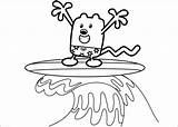 Wow Coloring Pages Wubbzy Printable Center Getcolorings Kidz Krafty Unique Popular Books Color sketch template