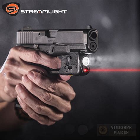 streamlight glock   mosrail weaponlight laser  lumens