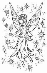 Fairy Coloring Coloriage Fee Clochette Disney Color Print Fan Imprimer Pages La Adult Coloriages Drawing Dessin Prettiest Colouring Dessins Printable sketch template
