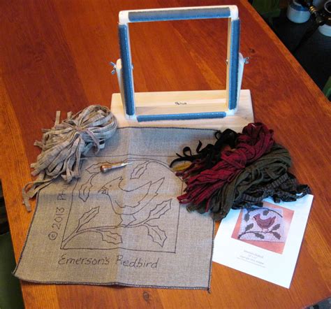 complete beginner rug hooking kit    frame