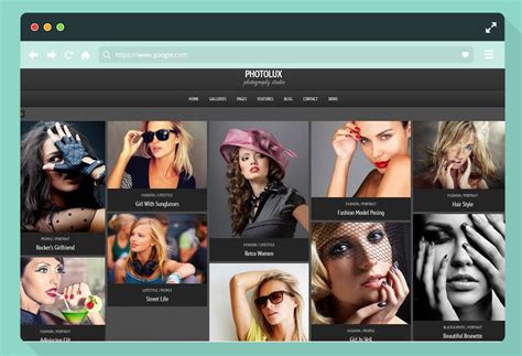 premium gallery website template wordpress themes