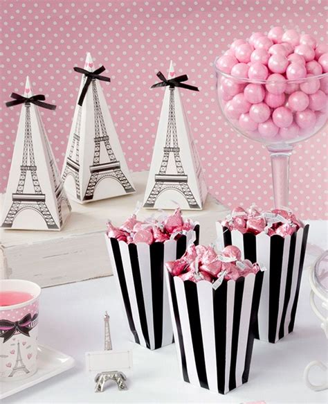 How Cute Are These Eiffel Tower Favour Boxes They D Be Perfect For A