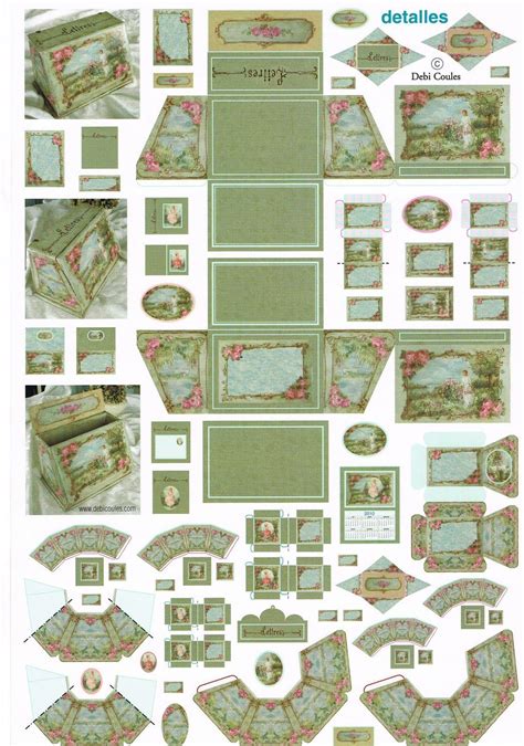 miniatures diy  printable paper paper doll house paper crafts