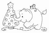 Digi Sliekje Elephants sketch template