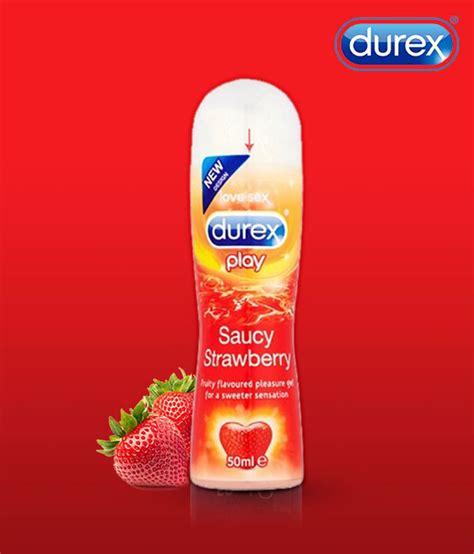 durex play lubricant gel saucy strawberry 50ml buy
