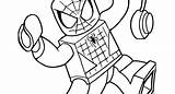 Coloring Lego Spiderman Pages Spider Color Cool Printable Batman Print Man Math Robber Games Getcolorings Getdrawings Drawing Colorings sketch template