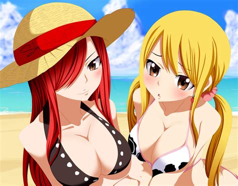 Fairy Tail 441 Erza And Lucy By Shmeling177 On Deviantart