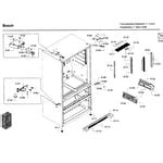 bosch bclsns bottom mount refrigerator parts sears partsdirect