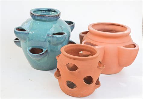 Garden Décor Glazed And Ceramic Pots