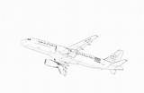 Airbus A380 Mimi Panda A320 sketch template