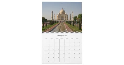 india  calendar zazzle