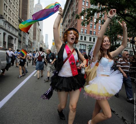 new york s gay pride parade celebrates passage of same sex